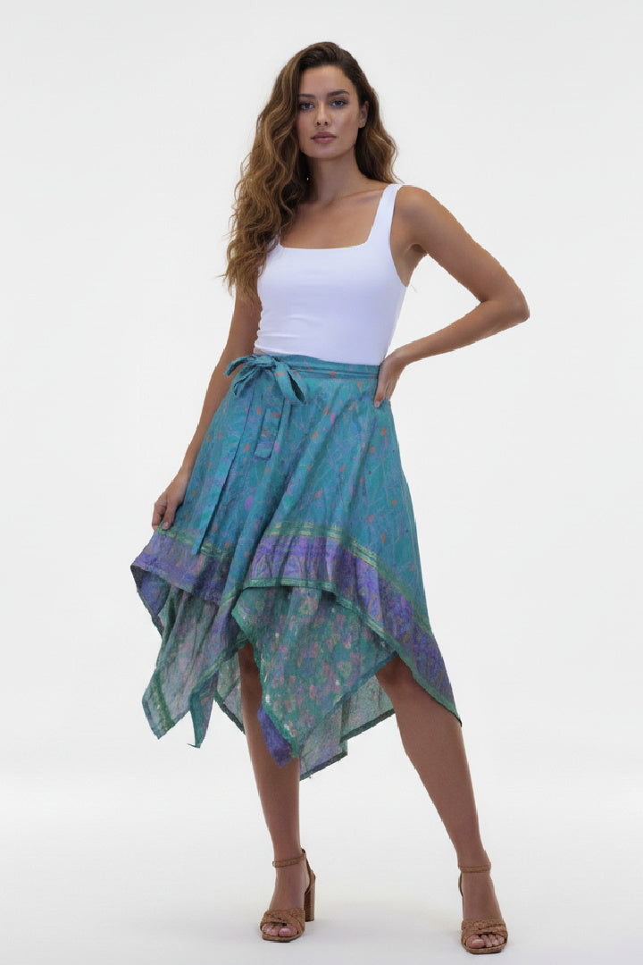 Mid Diamond Reversible Skirt