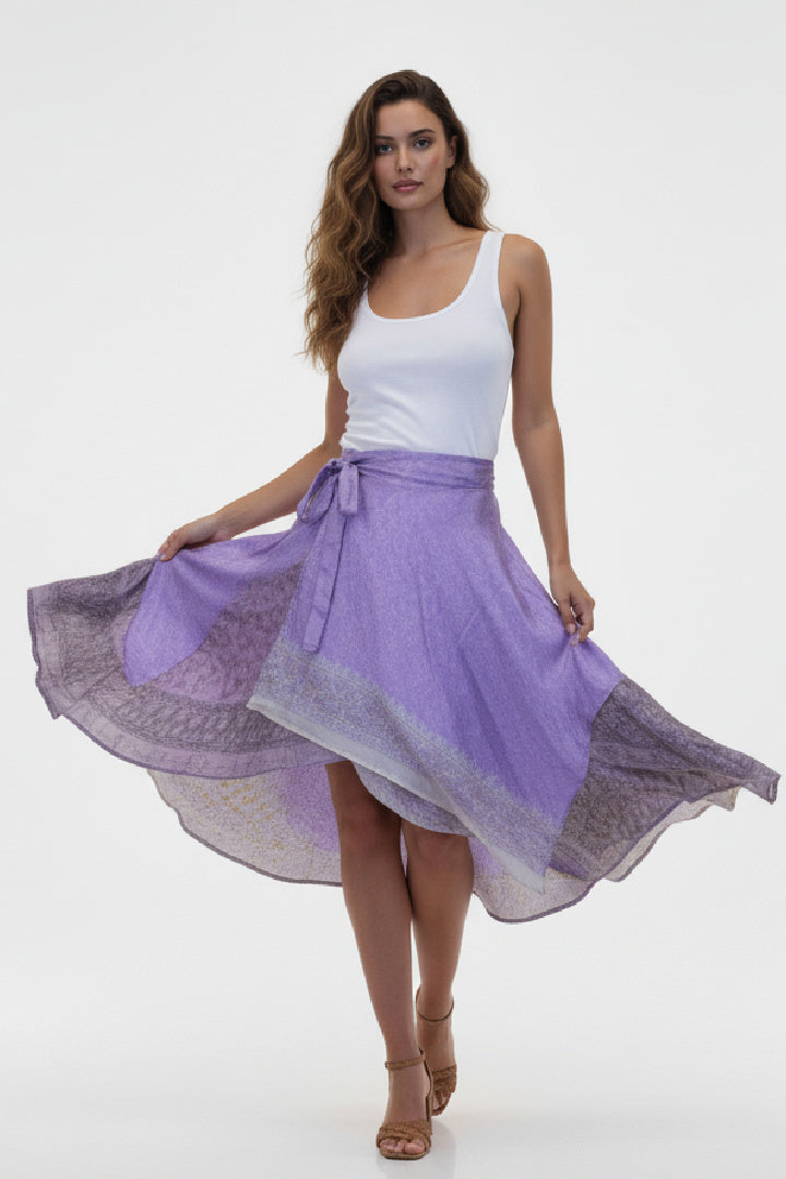 Mid Diamond Reversible Skirt