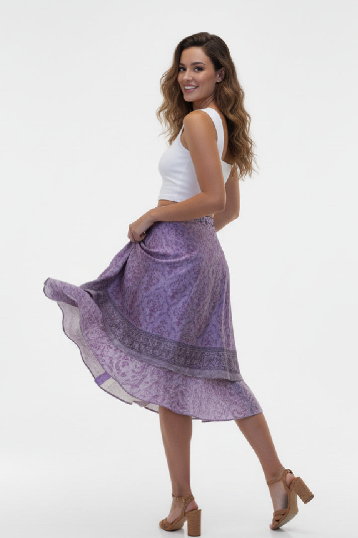 Mid Diamond Reversible Skirt