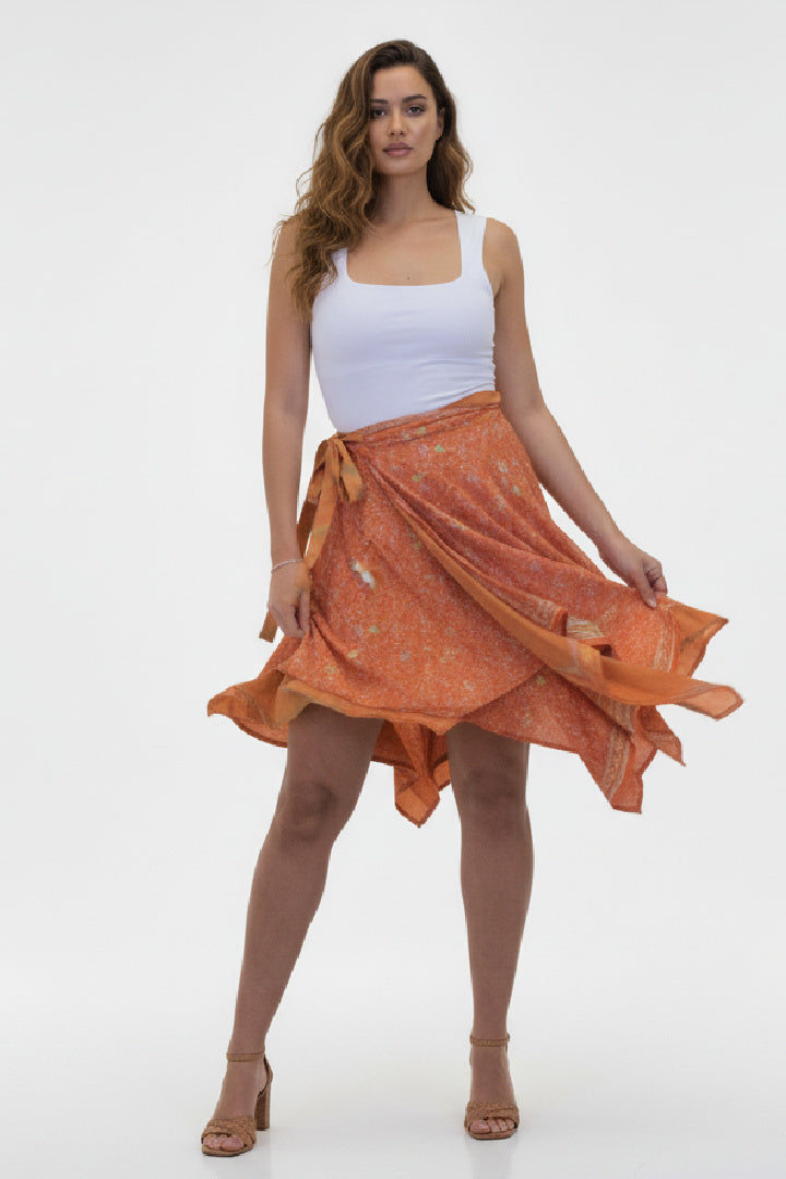 Mid Diamond Reversible Skirt