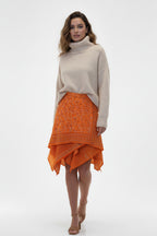 Mid Diamond Reversible Skirt