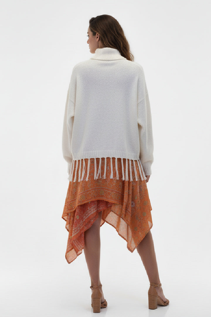 Mid Diamond Reversible Skirt