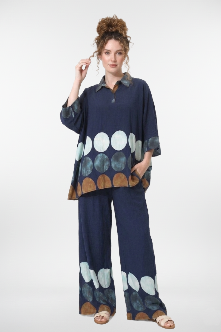 Midnight Dots Two-Piece Set