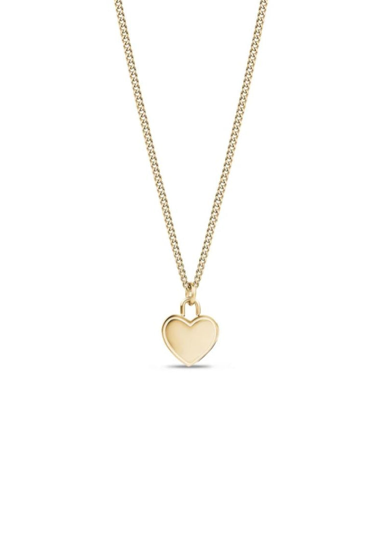 Colgante de corazón minimalista