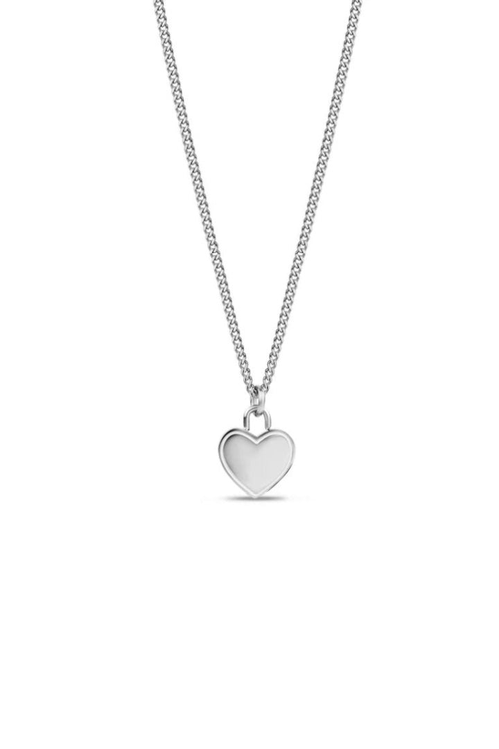 Colgante de corazón minimalista