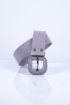 Minimalist Taupe Belt