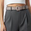 Minimalist Taupe Belt