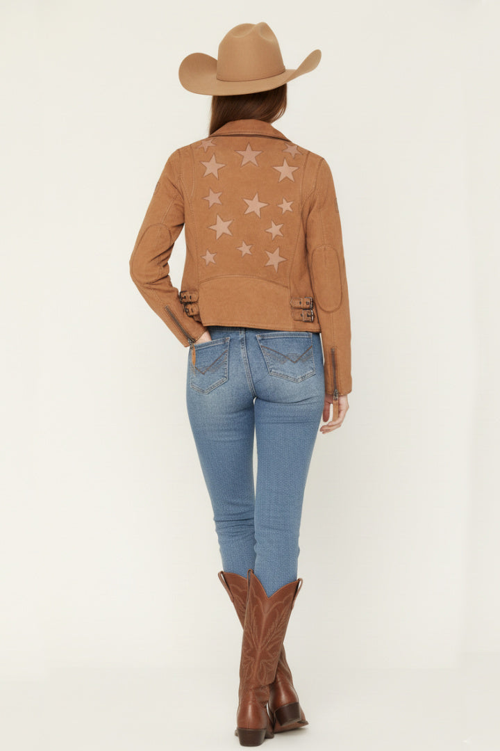 Misty RF Leather Jacket