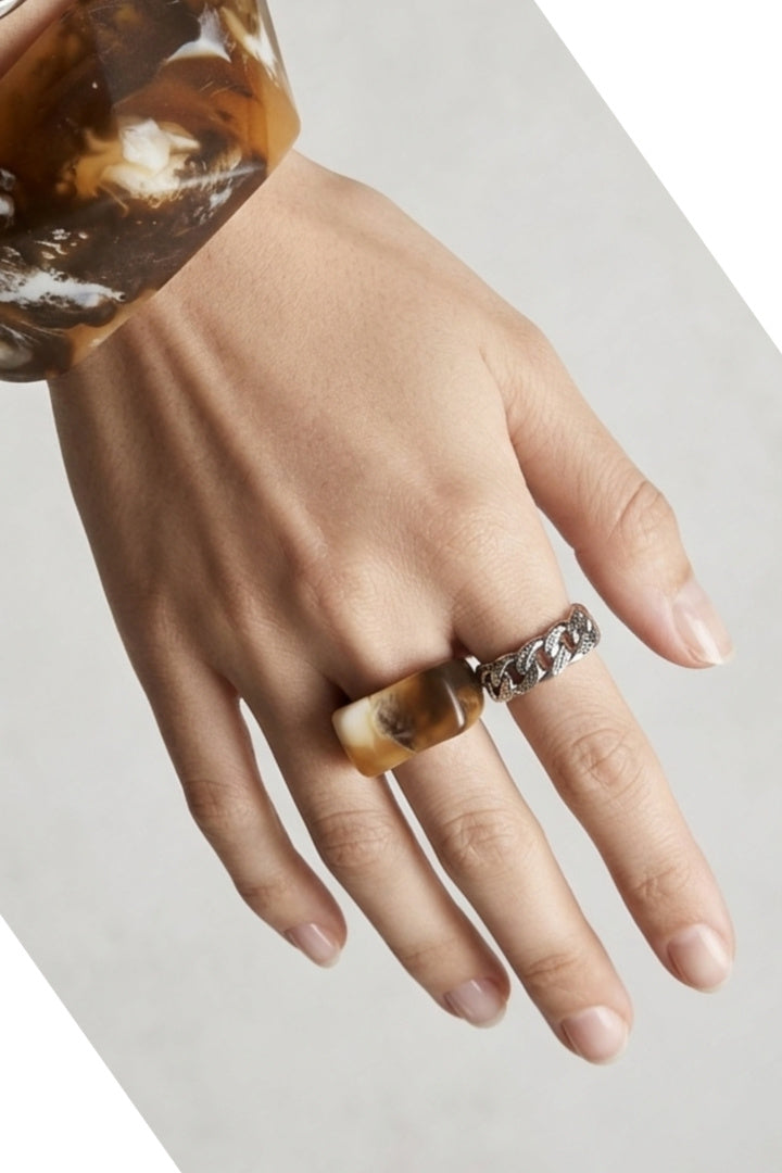 Cuerno de anillo mixto