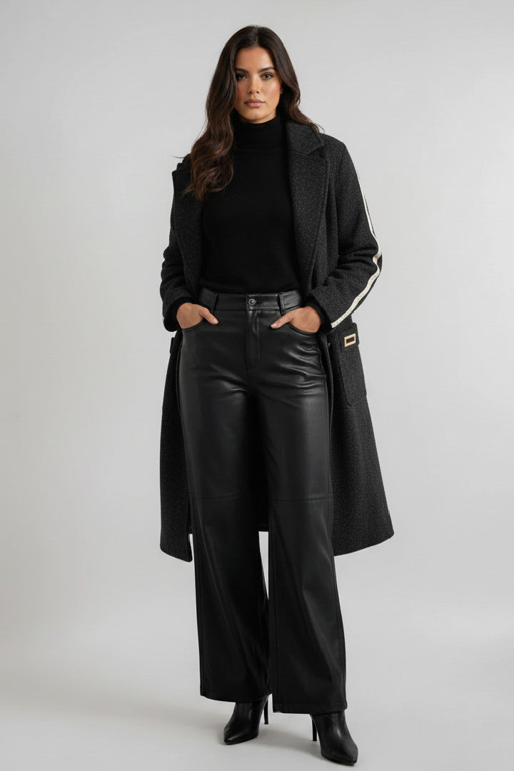 Modern Bouclé Stripe Jacket