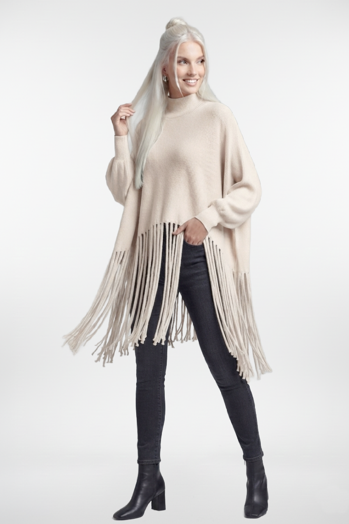 Moonfall Fringe Poncho