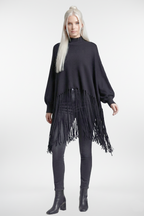 Moonfall Fringe Poncho