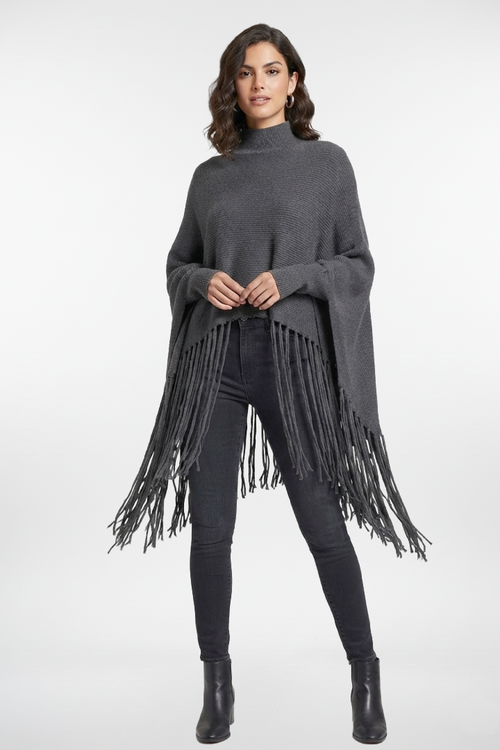 Moonfall Fringe Poncho