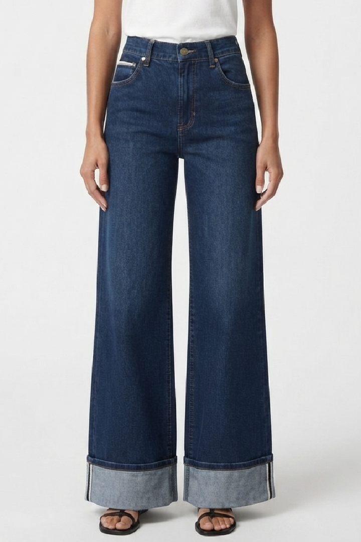 Morgan Cuffed Wide Leg