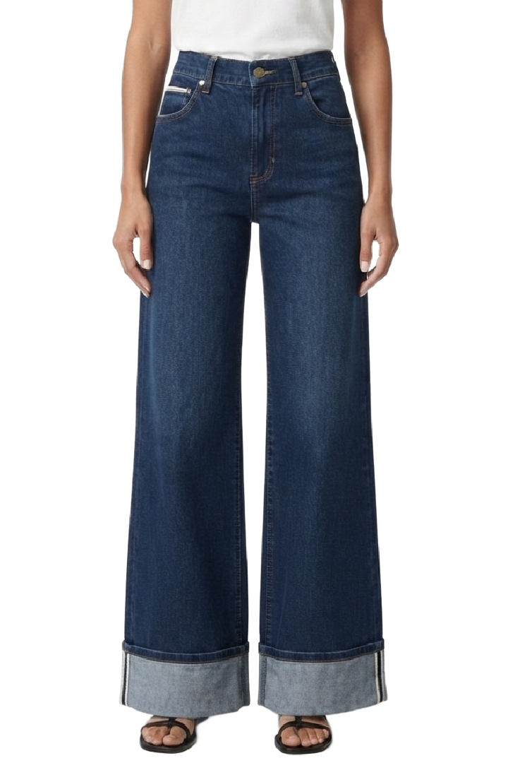 Morgan Cuffed Wide Leg