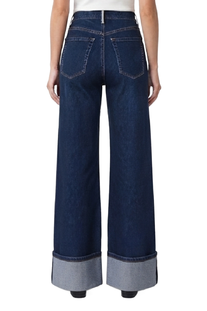 Morgan Cuffed Wide Leg