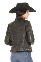 Veste en cuir Morgan RF