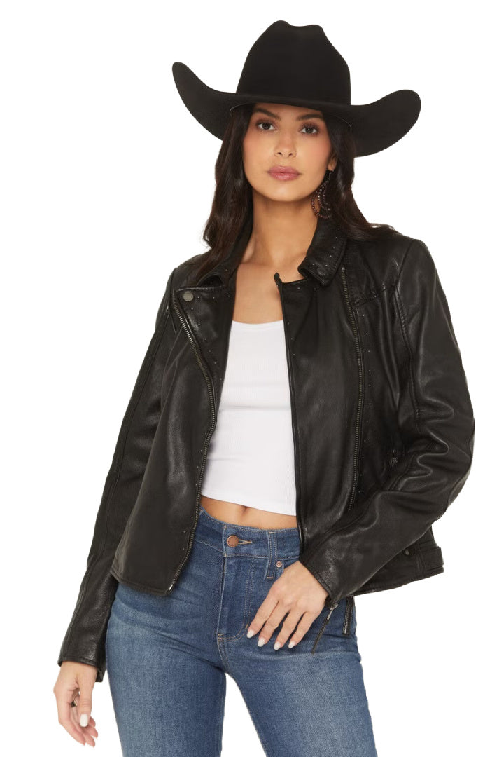 Chaqueta de cuero Morgan RF