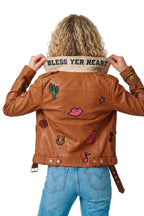 Nicole RF Leather Jacket