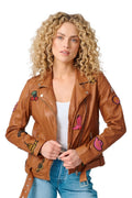 Nicole RF Leather Jacket