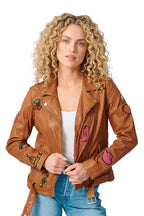 Nicole RF Leather Jacket