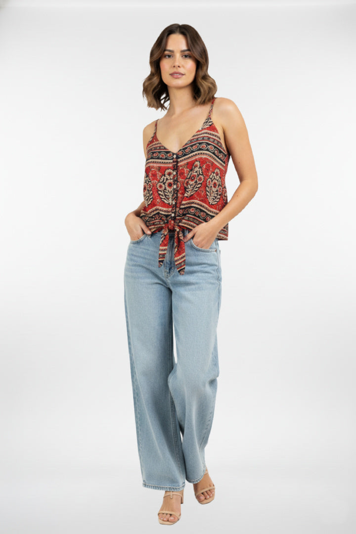 One & Done Tie top