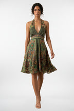 Open Front Dress