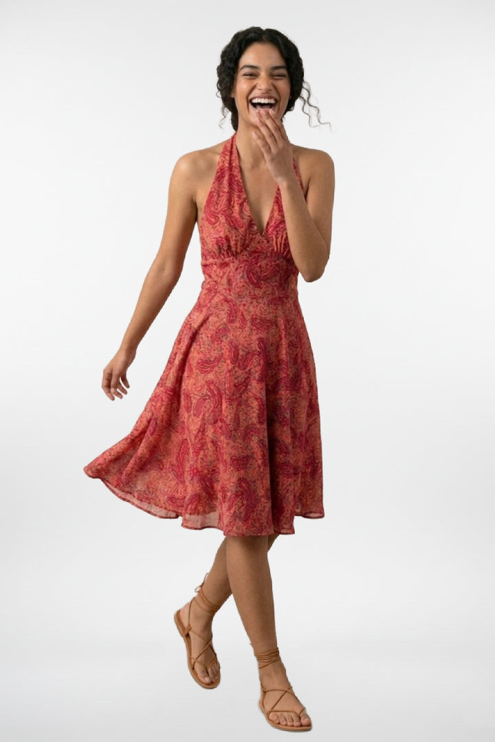 Open Front Dress