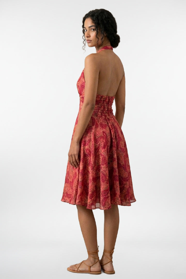 Open Front Dress