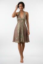 Open Front Dress