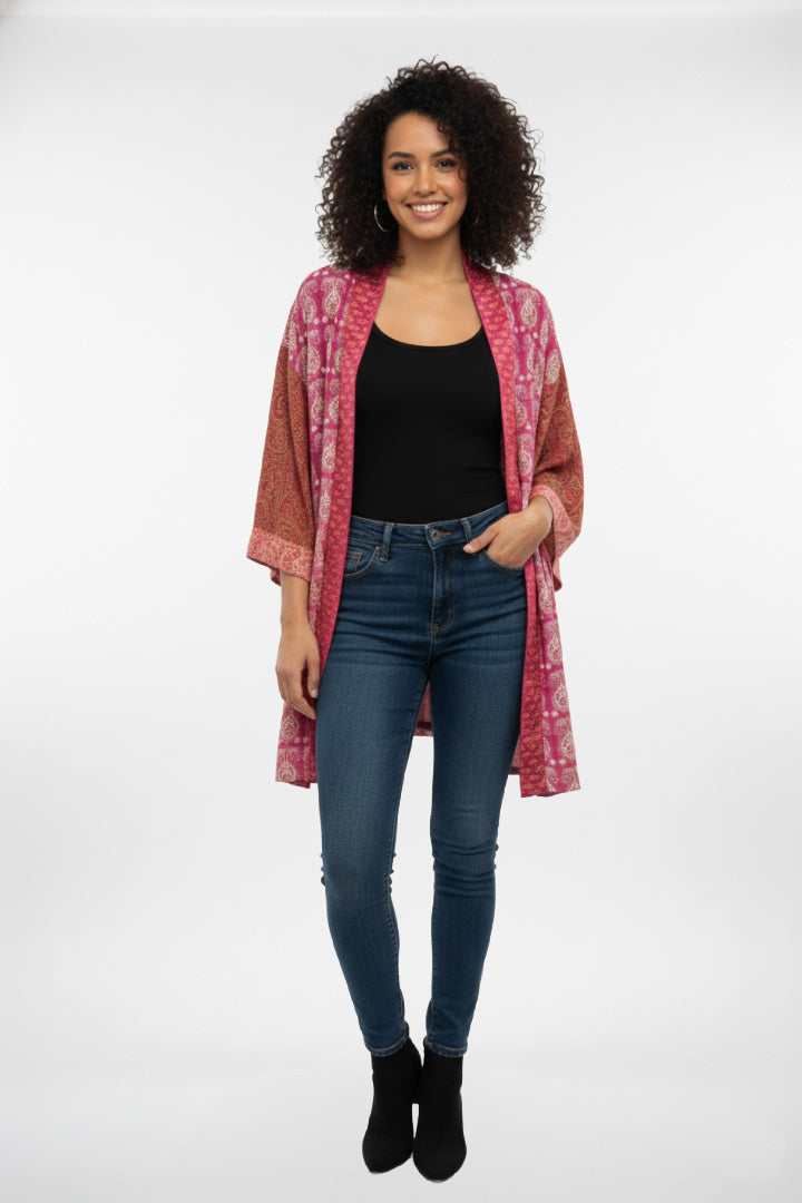 Peaceful Kimono Elevated- Traditional Style