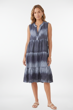 Peasant Linen Dress