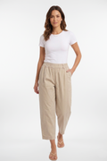 Pantalones holgados con cintura elástica