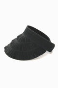 Raffia Brim Visor Hat