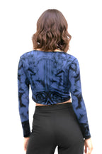Renaissance Long Sleeve Crop Top