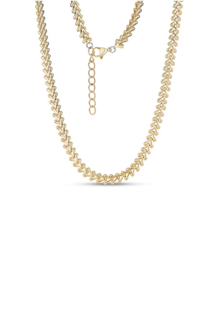 Reversible Arrow Link Necklace