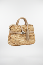 Sac Tressé Riviera Beige