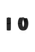 Rounded Huggie Earrings