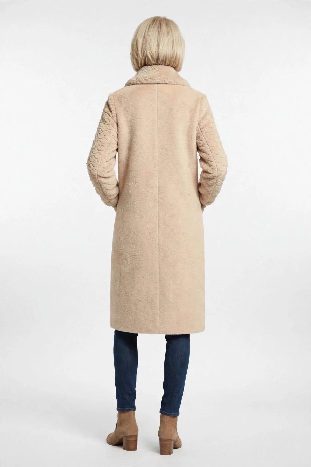 Faux Fur Long Coat