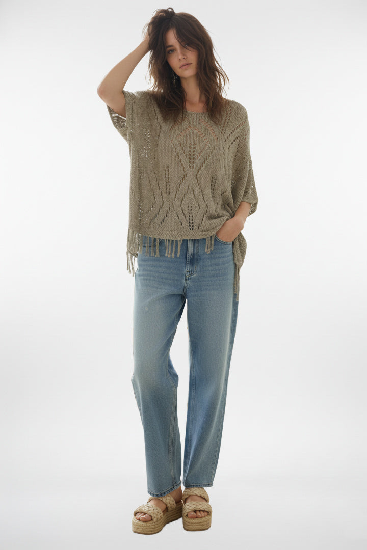 Sahara Breeze Knit Top