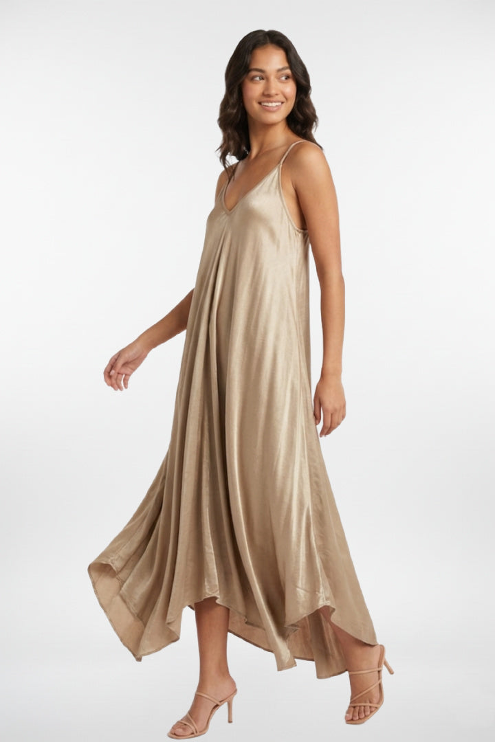 Robe sirène en satin