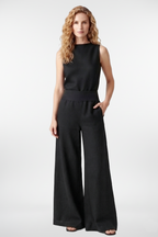 Pantalon ample en lin