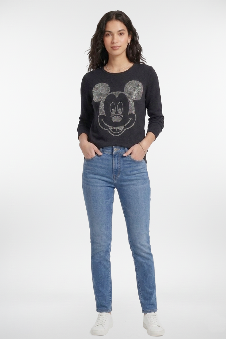 Sequin Mickey Sweater