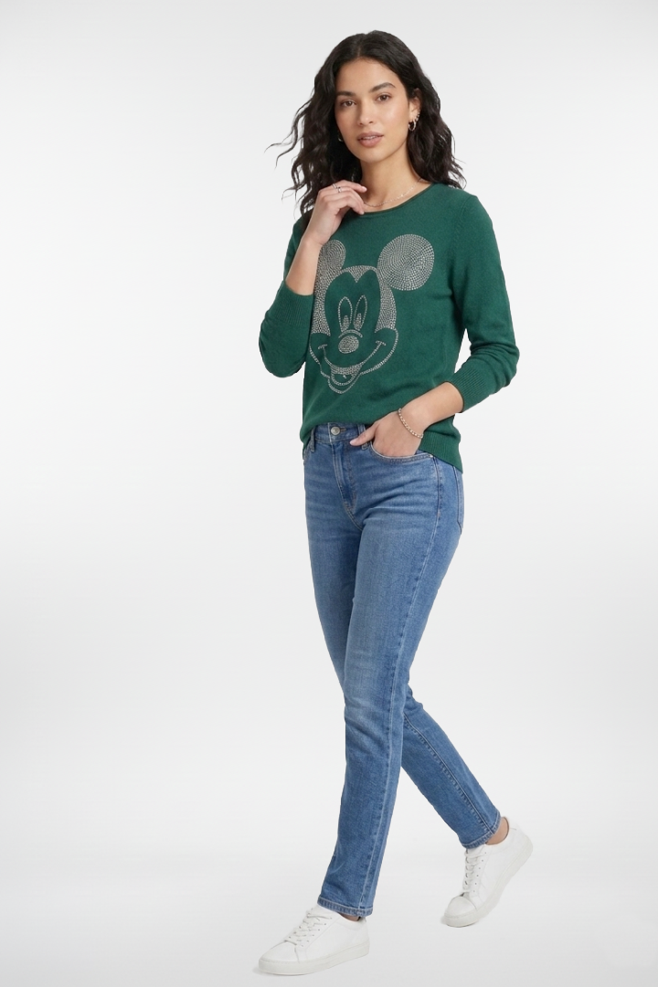 Sequin Mickey Sweater