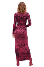 Shiva Lover Red Maxi Dress