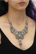 Ensemble Shivering Moonlight, Collier Argent