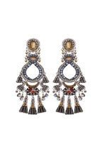 Shivering Moonlight Set, Chrome Earrings