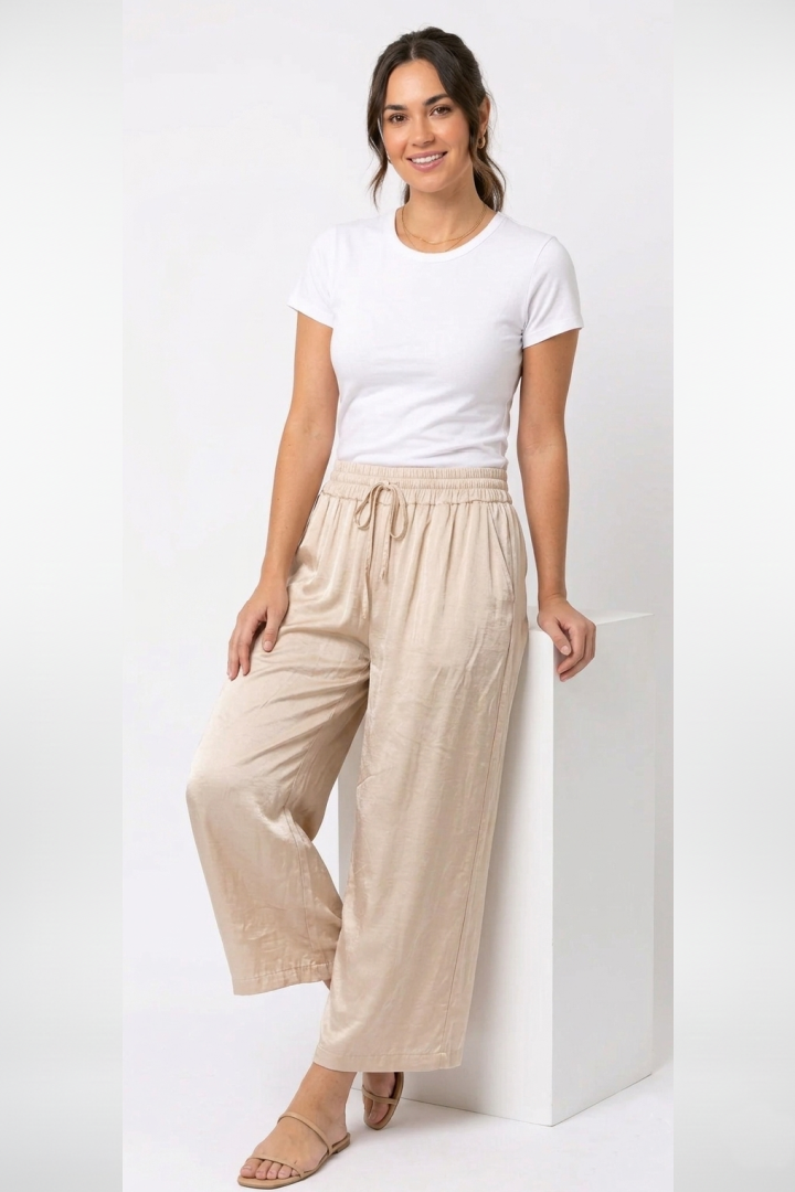 Silky Soft Wide Leg Pants