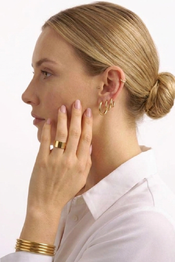Simple Hoop Earrings