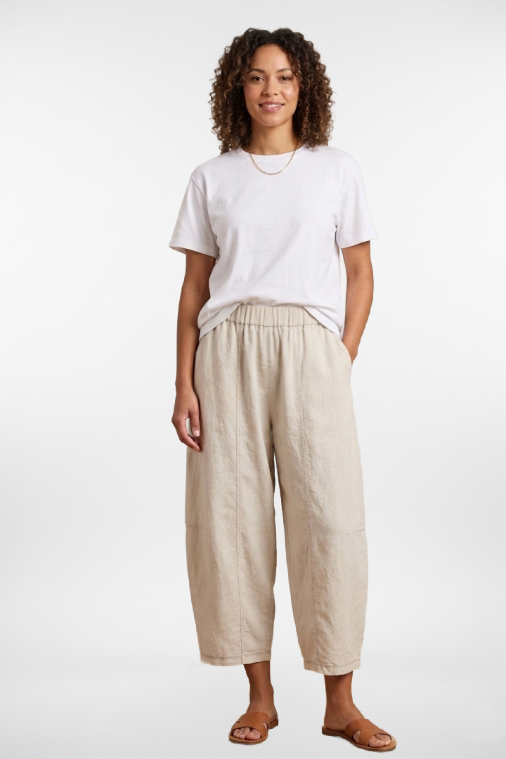 Soft Dye Barrel Pants